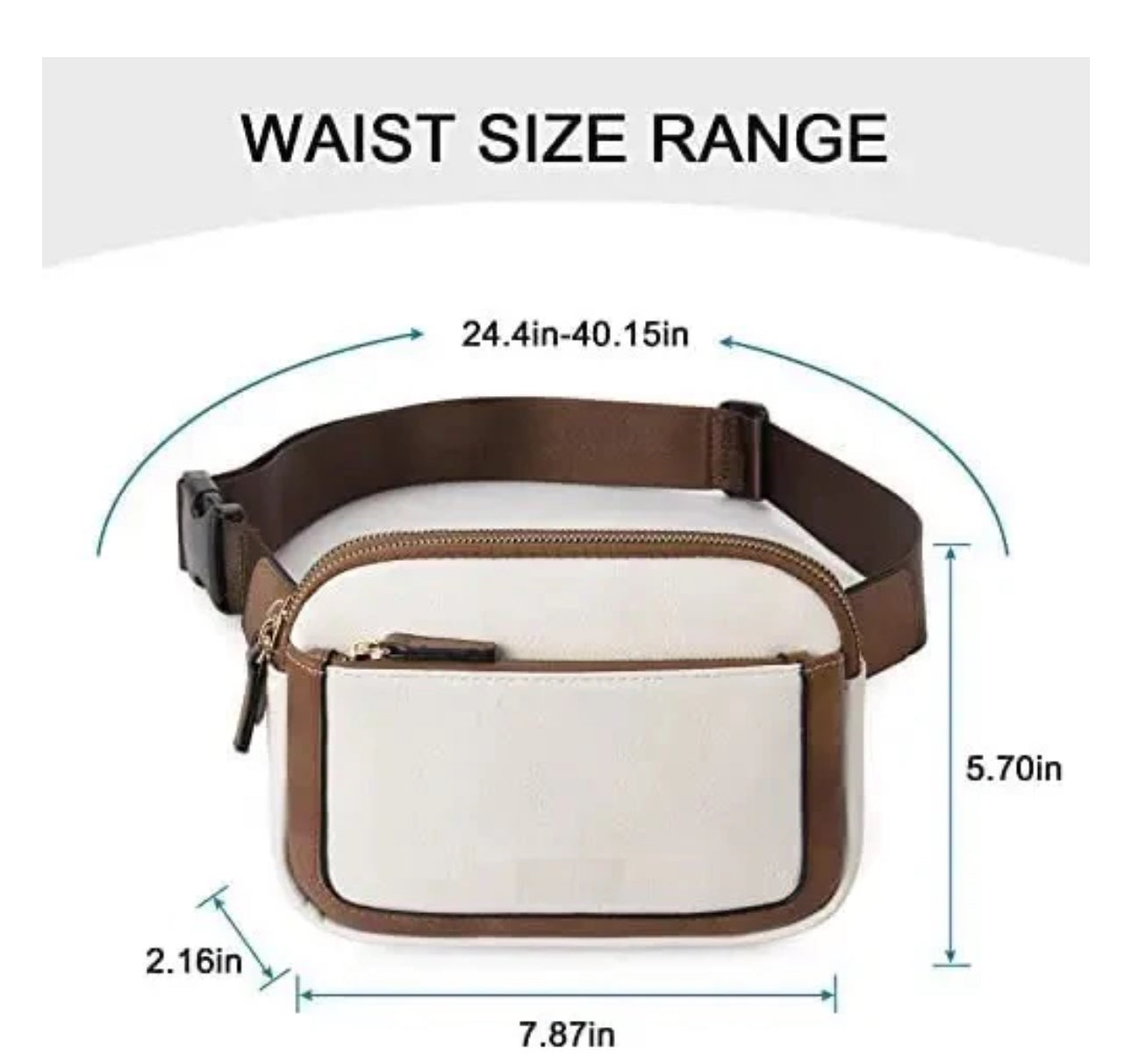 Vegan Leather Belt Bag